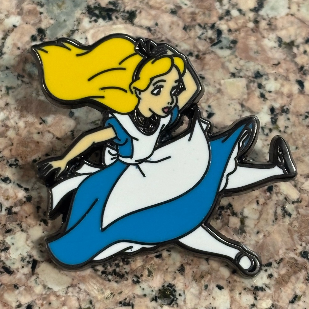 Disney Loungefly Alice In Wonderland Pin Alice Falling Brand